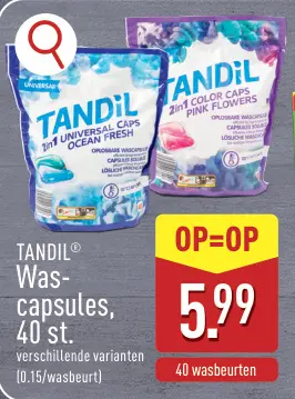 Promotie: Was-capsules
