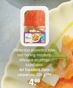 Aanbieding: Zalm carpaccio