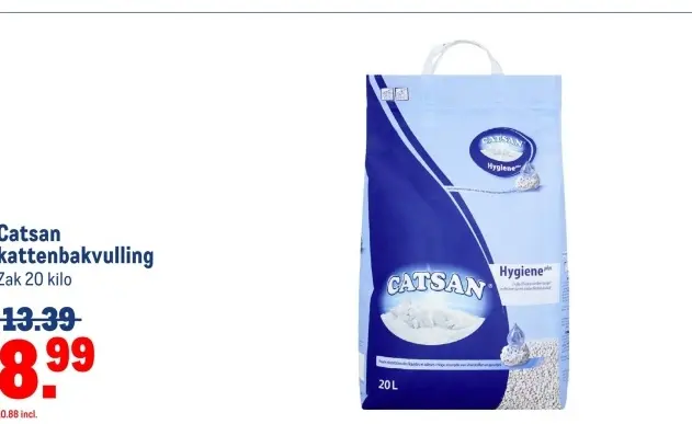 Aanbieding: kattenbakvulling
