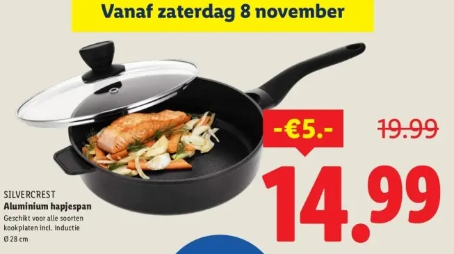 Aanbieding: Aluminium hapjespan