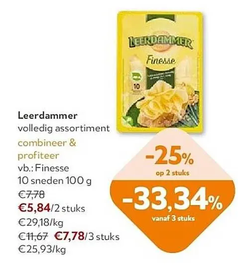 Promotie: Leerdammer Finesse