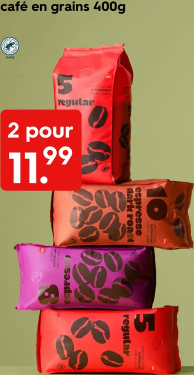 Offre: HEMA Café en grains