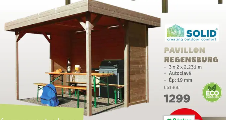 Offre: Pavillon regensburg