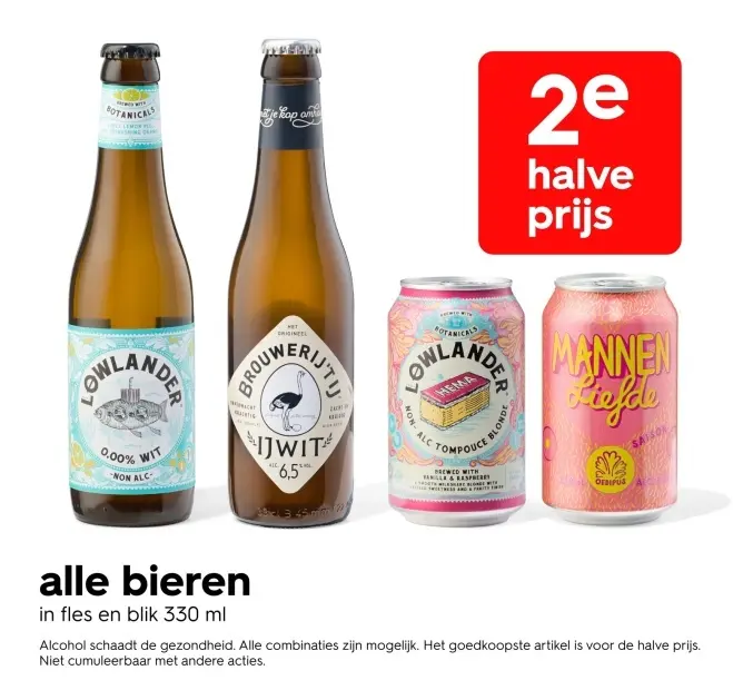 Promotie: Alle bieren
