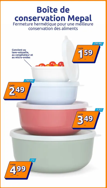 Offre: Boîte de conservation Mepal