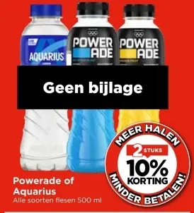 Aanbieding: Powerade of Aquarius