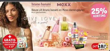 Aanbieding: Keuze uit bruno banani en Mexx damesgeuren