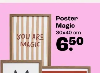 Aanbieding: Poster Magic