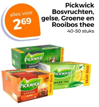 Aanbieding: Bosvruchten, Engelse, Groene en Rooibos thee