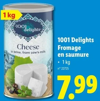 Offre: Fromage en saumure