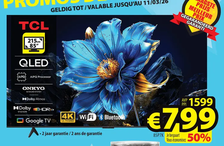 Promotie: Tcl qled tv
