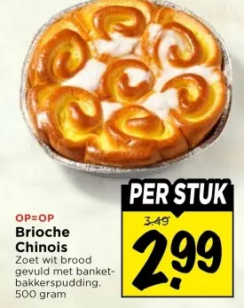 Aanbieding: Brioche Chinois
