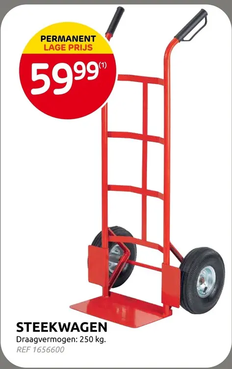 Promotie: Steekwagen