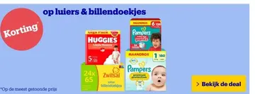 Aanbieding: luiers & billendoekjes