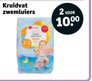 Aanbieding: Kruidvat zwemluiers