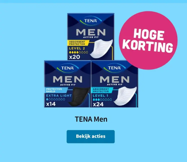 Promotie: TENA Men
