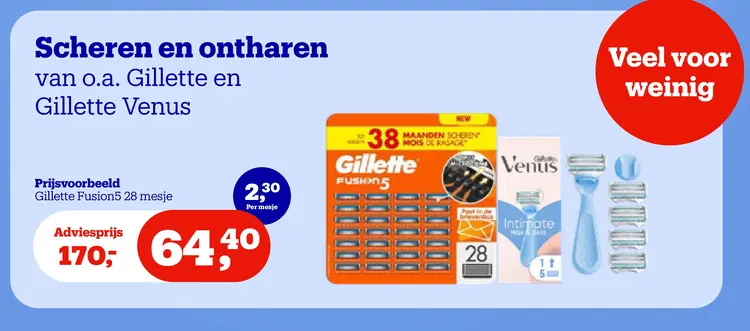 Aanbieding: Gillette Fusion5
