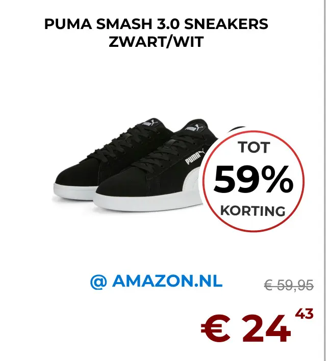 Aanbieding: Smash 3.0 sneakers