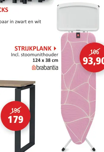 Promotie: Strijkplank