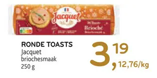 Promotie: Ronde toasts