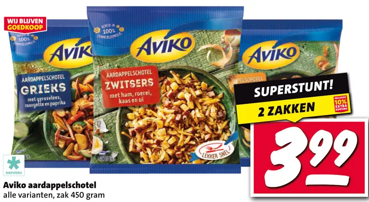 Aanbieding: Aviko aardappelschotel