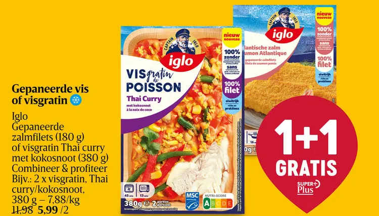 Aanbieding: Zalmfilet | Gepaneerd | Atlantisch