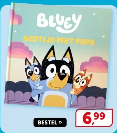 Aanbieding: Bluey Bedtijd met papa