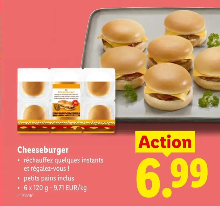 Offre: Cheeseburger