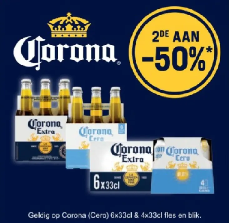 Promotie: Bier in fles en blik