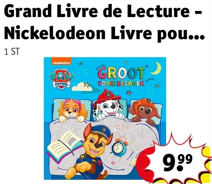 Offre: Grand livre de lecture