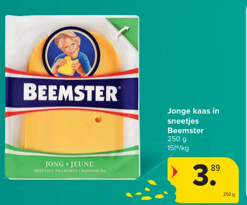 Promotie: Jonge kaas in sneetjes