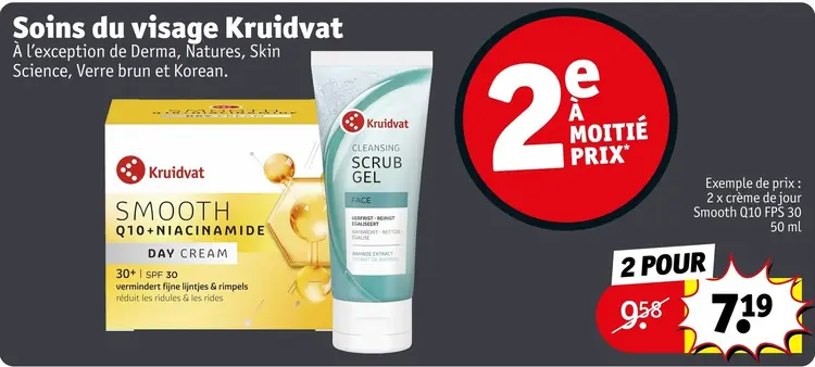 Offre: Soins du visage