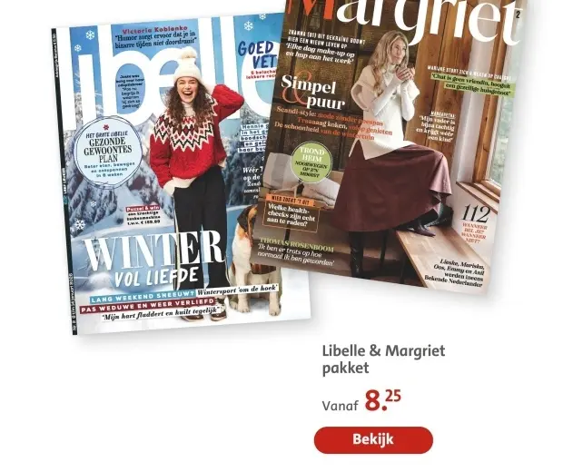 Aanbieding: Libelle & Margriet pakket