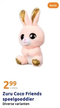 Aanbieding: Zuru Coco Friends speelgoeddier