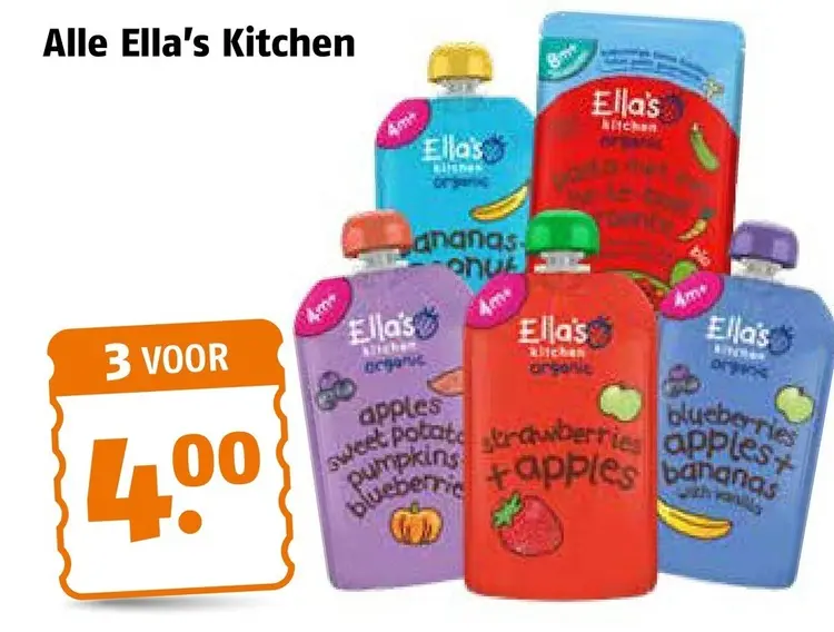 Aanbieding: Ella's Kitchen