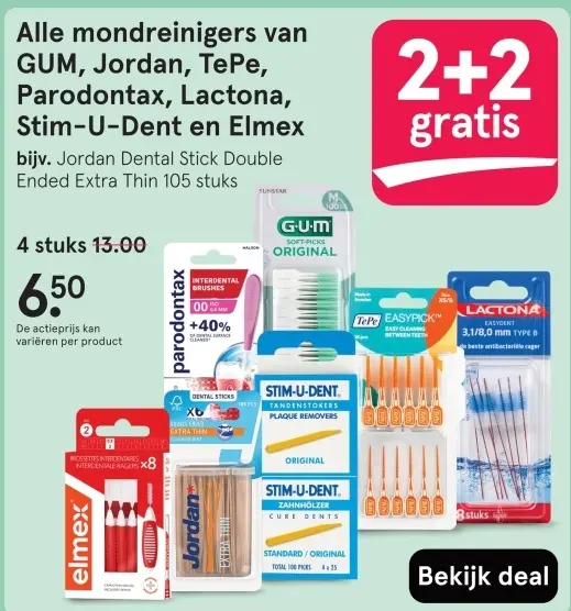 Aanbieding: Alle mondreinigers