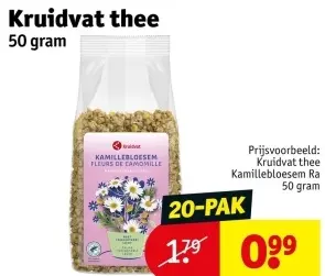 Promotie: Kamillebloesem thee