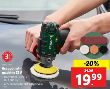 Aanbieding: Accupolijstmachine 12 V