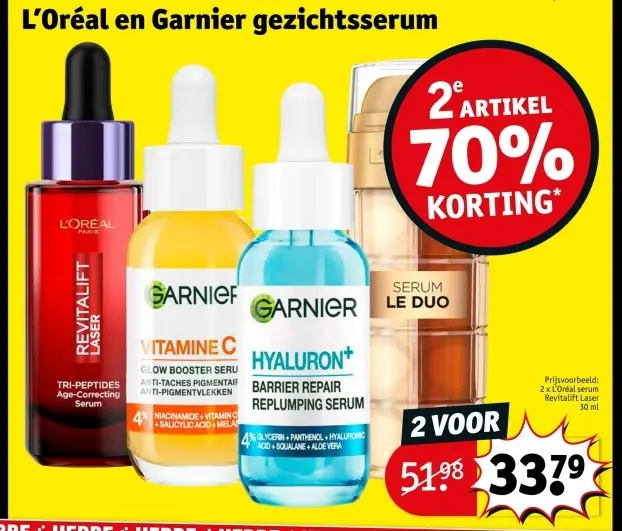 Aanbieding: gezichtsserum