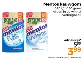 Aanbieding: Kauwgom