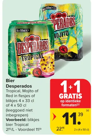 Promotie: Bier Desperados