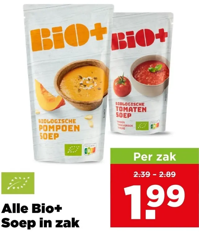 Aanbieding: Soep in zak