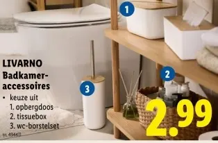 Promotie: Badkameraccessoires