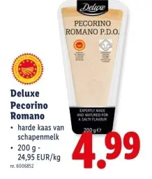 Promotie: Deluxe Pecorino Romano