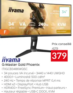 Offre: G-Master Gold Phoenix