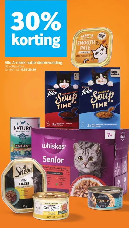 Aanbieding: Natte dierenvoeding