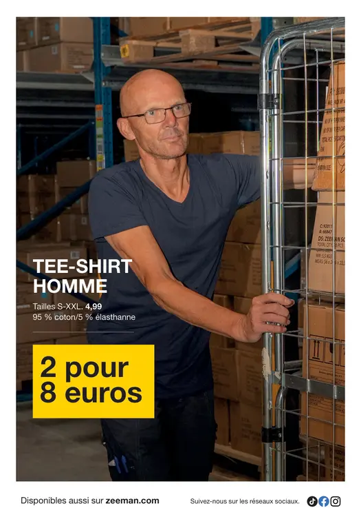 Offre: Tee-shirt homme