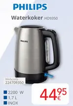 Promotie: Waterkoker HD9350