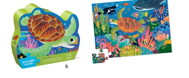 Promotie: Turtle Floor Puzzle