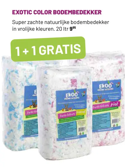 Aanbieding: Exotic color bodembedekker